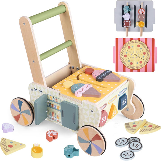 Montessori Baby Walker: Push & Learn Toy by Takeeyce