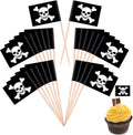 Pirate Theme Party - 100pcs Umbrella Drink Toppers
