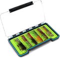 Fly Fishing Flies Assortment Kit - Complete Dry, Wet, Nymph Set