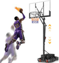 Basketball Hoop Outdoor 10FT Height Adjustable Portable Goal - Sturdy