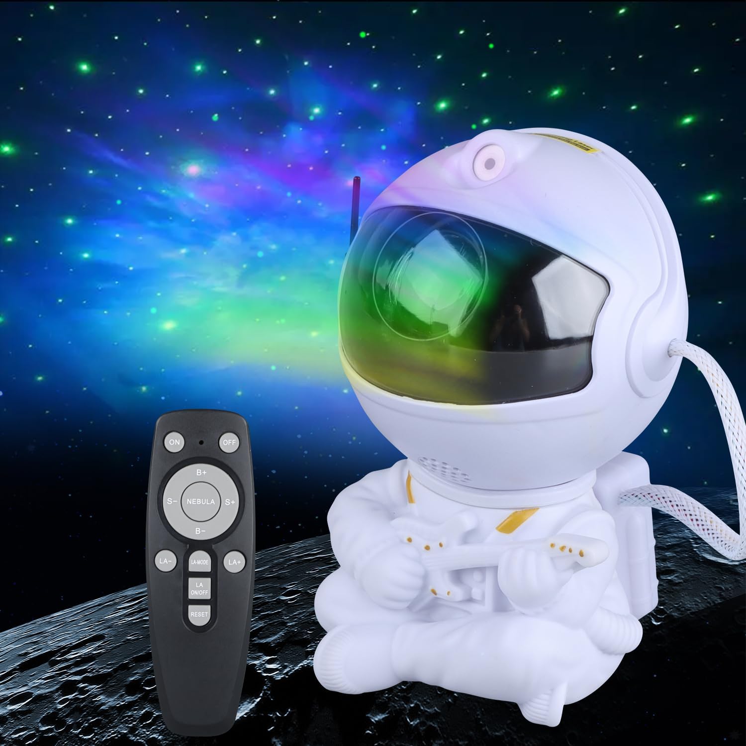 Remote Control Galaxy Star Projector for Magical Kids Rooms - YXQUA