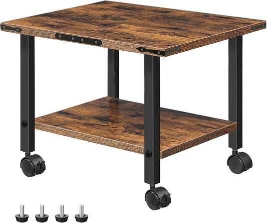 Mobile Printer Stand with Storage, Industrial Design