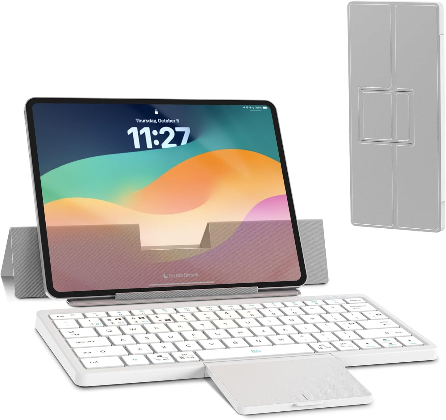 Cooper Nomad Foldable Keyboard | Multi-Device Compatibility | Portable & Wireless