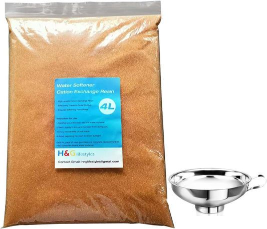 H&G Lifestyles Water Softener Resin for RV Water Systems