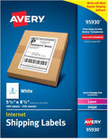 Half Sheet Printable Shipping Labels 5.5 in x 8.5 in - Versatile