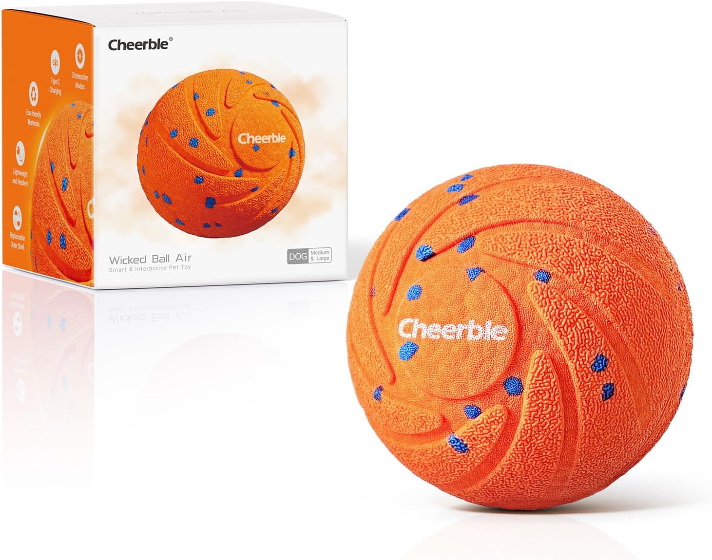 Cheerble Smart Wicked Ball: Auto Moving & Waterproof