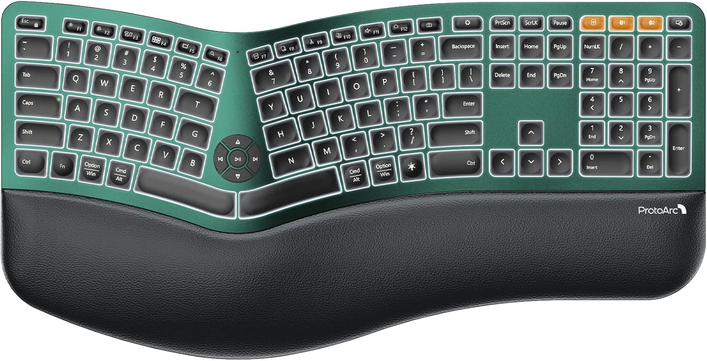 Wireless Ergonomic Split Keyboard - Natural Typing
