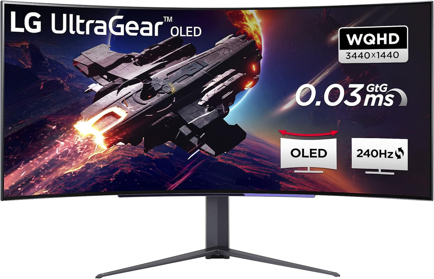 LG 45GR95QE - Immersive Gaming with 240Hz Refresh Rate!