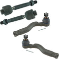 TRQ Front Tie Rod Set for 2008-2022 Toyota Sequoia & Tundra