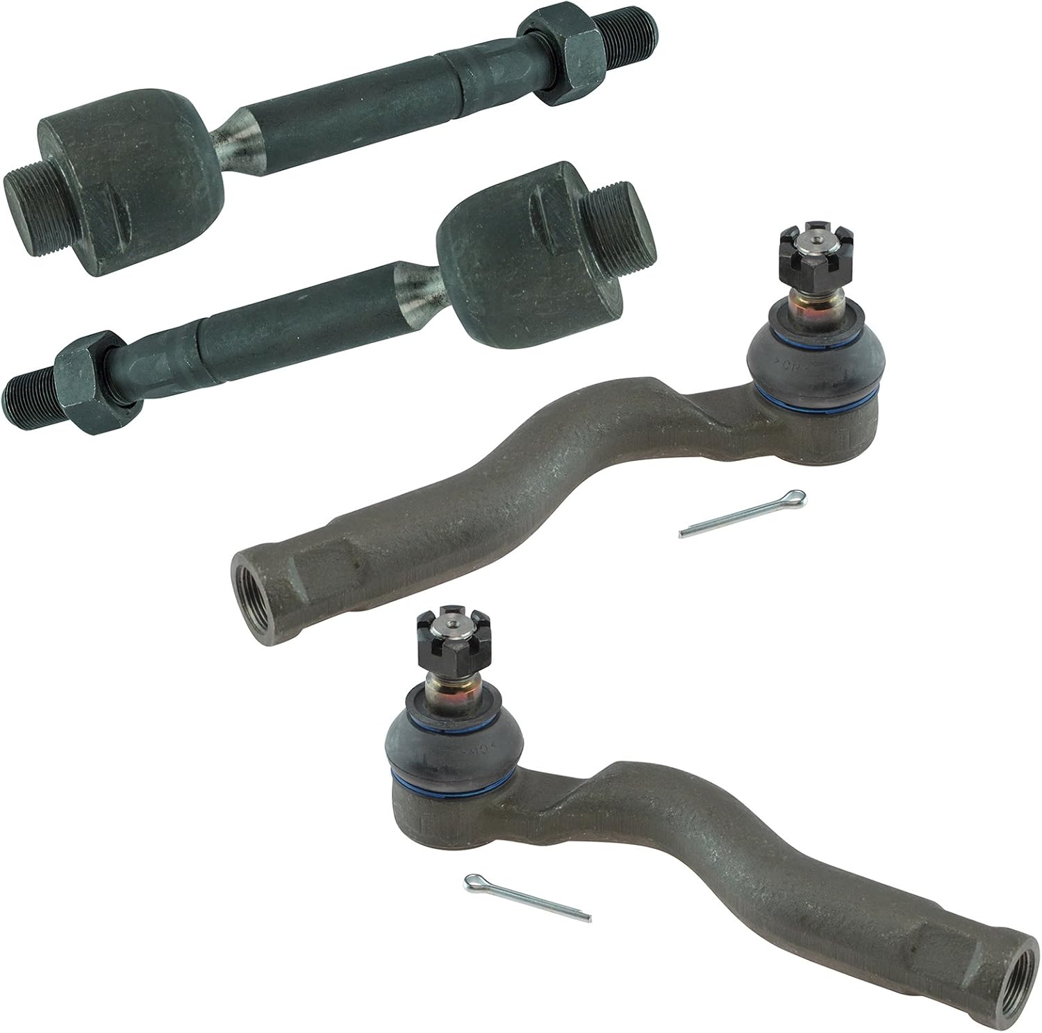 TRQ Front Tie Rod Set for 2008-2022 Toyota Sequoia & Tundra
