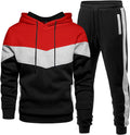 Men's Tracksuit 2-Piece Hoodie and Joggers Set - Comfortable Fleece