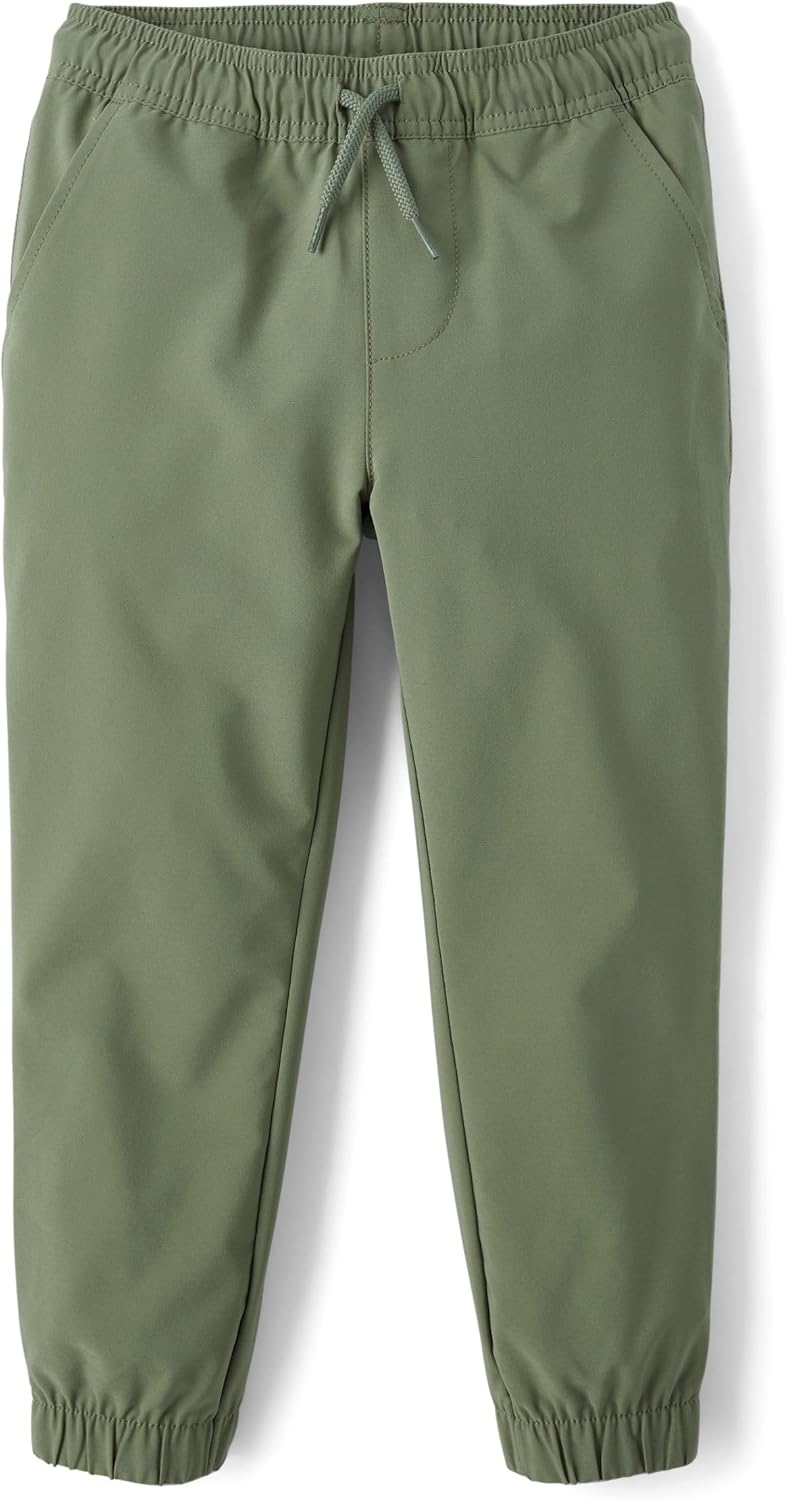 Boys' Quick Dry Pull on Jogger Pants for Active Kids