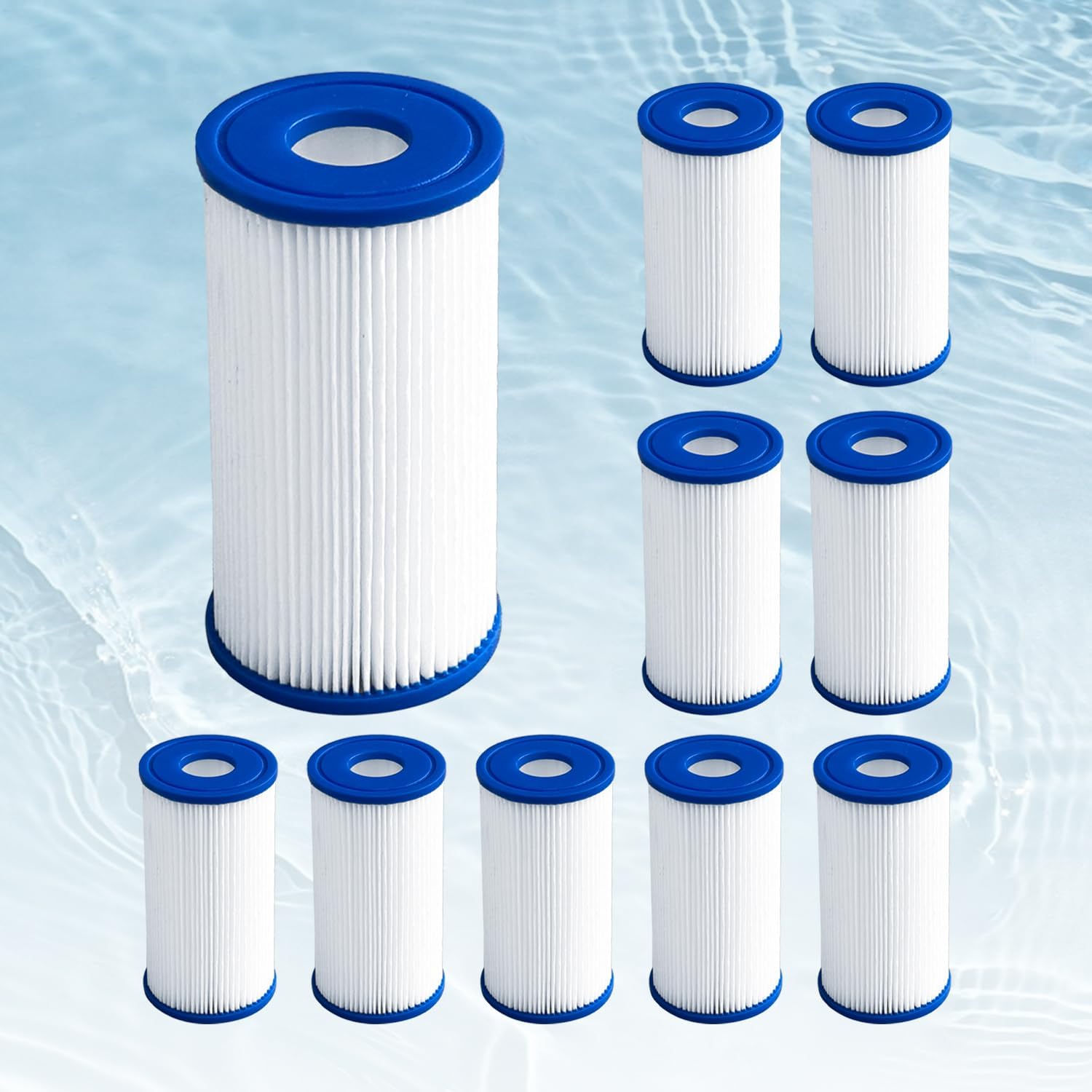 20 Micron Pleated Sediment Water Filter for Cold Plunge Systems