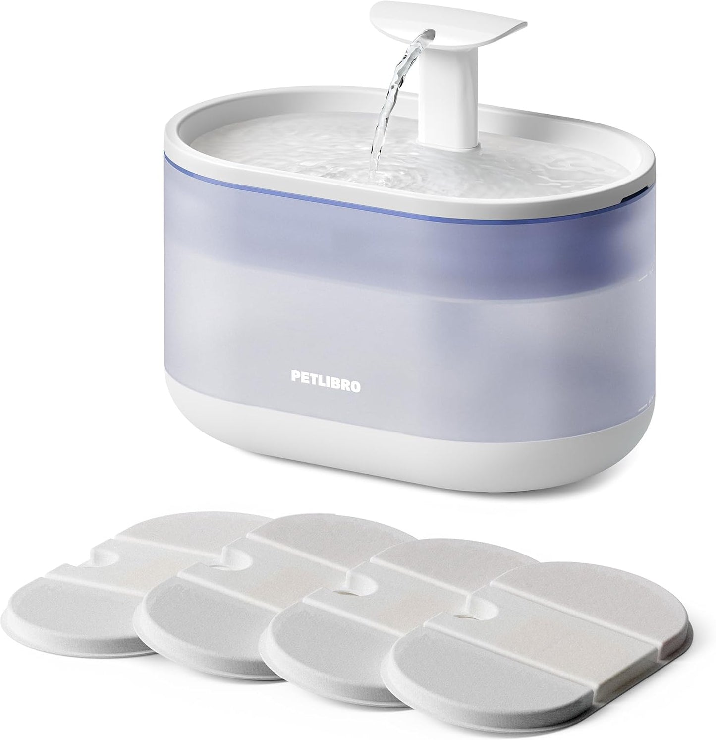 PETLIBRO Cat Water Fountain with Quadruple Filtration System