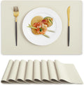 VINYL Placemats Set of 8 12ft x 17ft - Heat Resistant, Waterproof