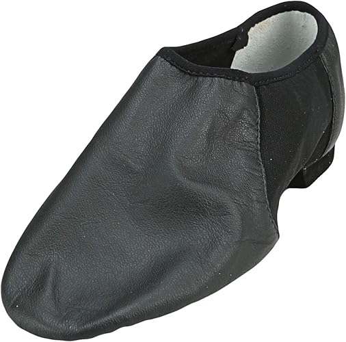 Bloch Women's Neo-Flex Slip-On Leather Jazz Shoes for Dance