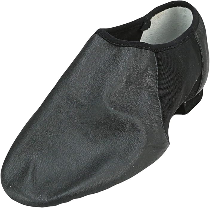 Bloch Women's Neo-Flex Slip-On Leather Jazz Shoes for Dance