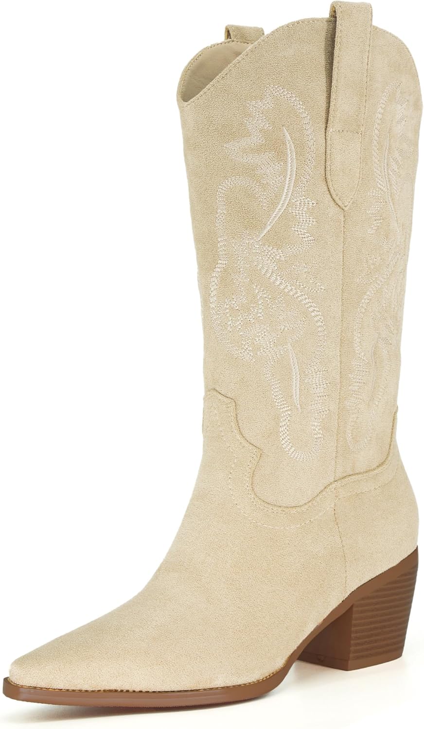 iiimmu Cowgirl Boots for Women - Stylish Knee High Cowboy Boots