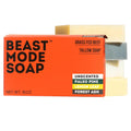 Beast Mode Soap for Men 4-Bar Variety Pack - Natural Tallow Bars