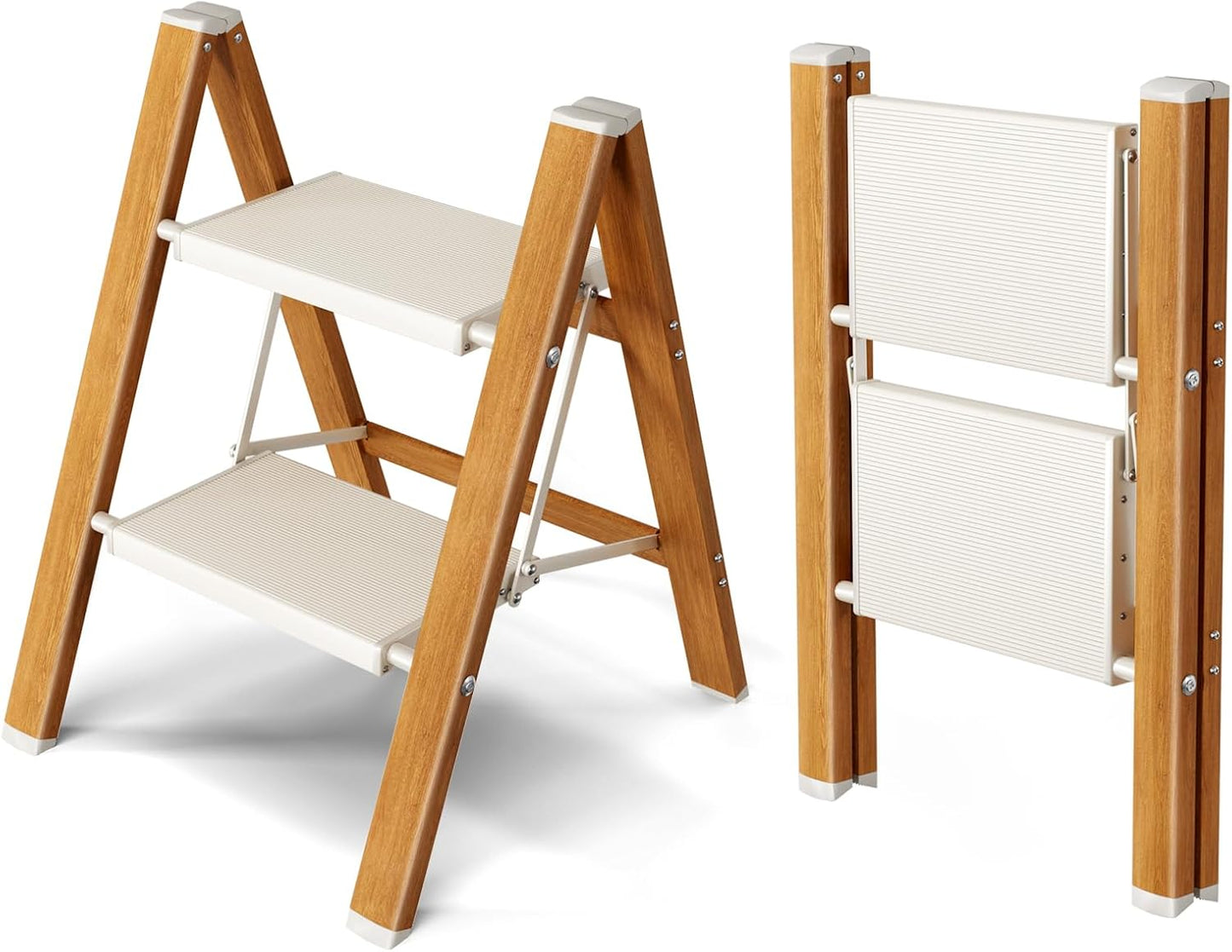 Taranta 2 Step Ladder - Lightweight Folding Stool for Home Use