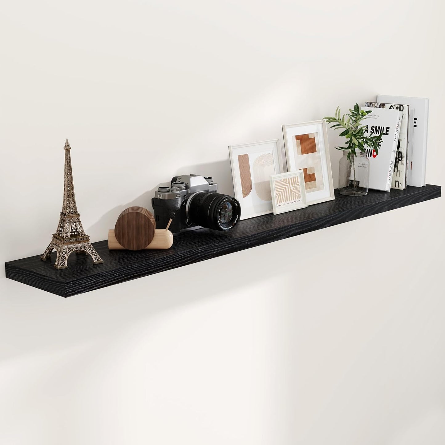 72 Inch Floating Shelves for Rustic Home Storage & Display
