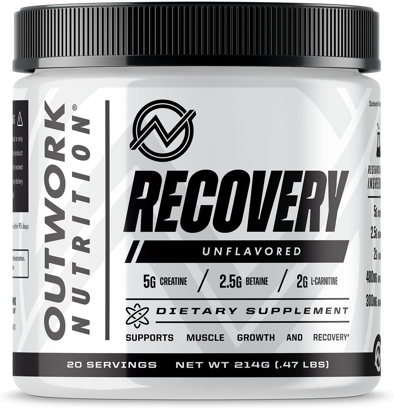 Post Workout Recovery Powder with Creatine & Ashwagandha Blend