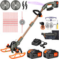 12-In Cordless String Trimmer & Edger - Brushless 2-Battery Kit