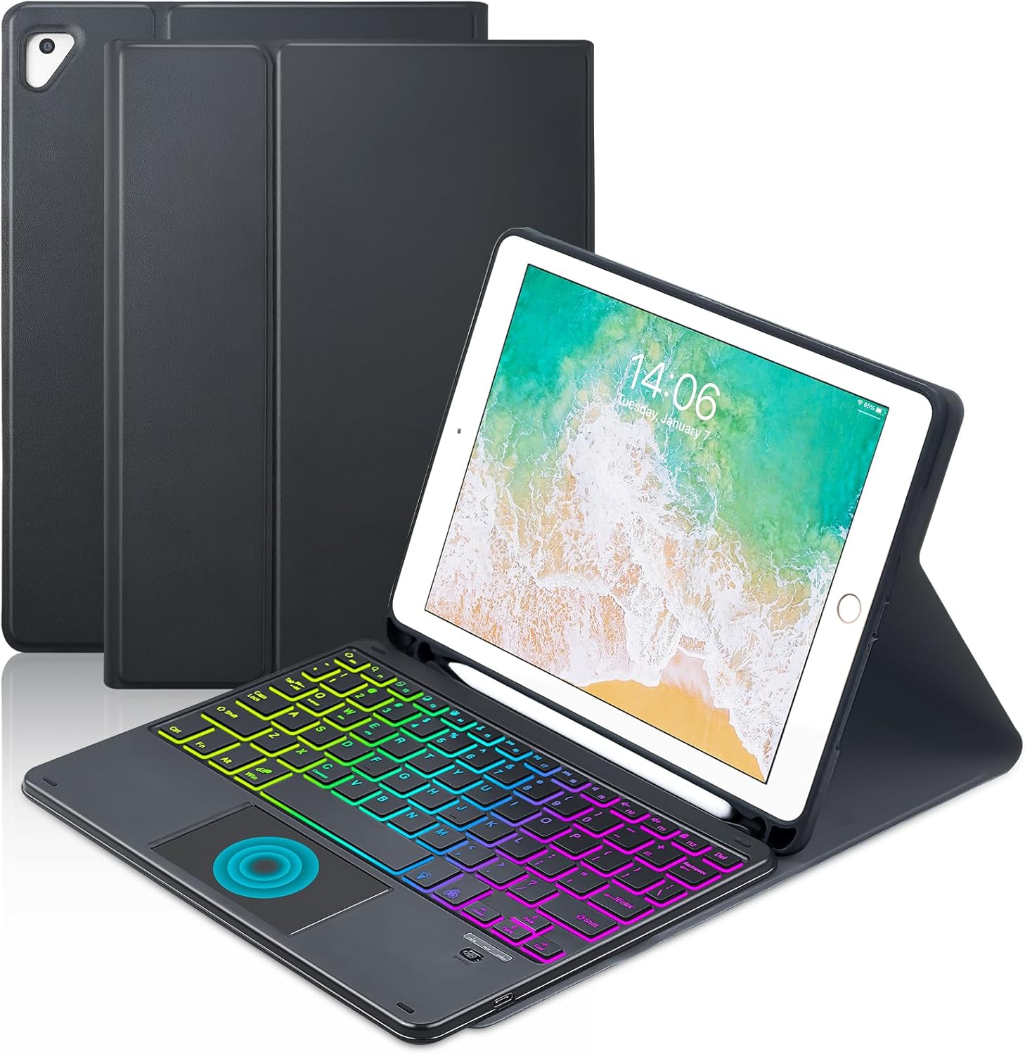 MePadKey Touchpad Keyboard Case for iPad 6th/5th Gen