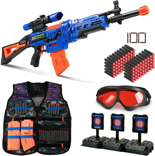 Bigpower Electric Kids Toy Sniper Rifle with Scope Kit