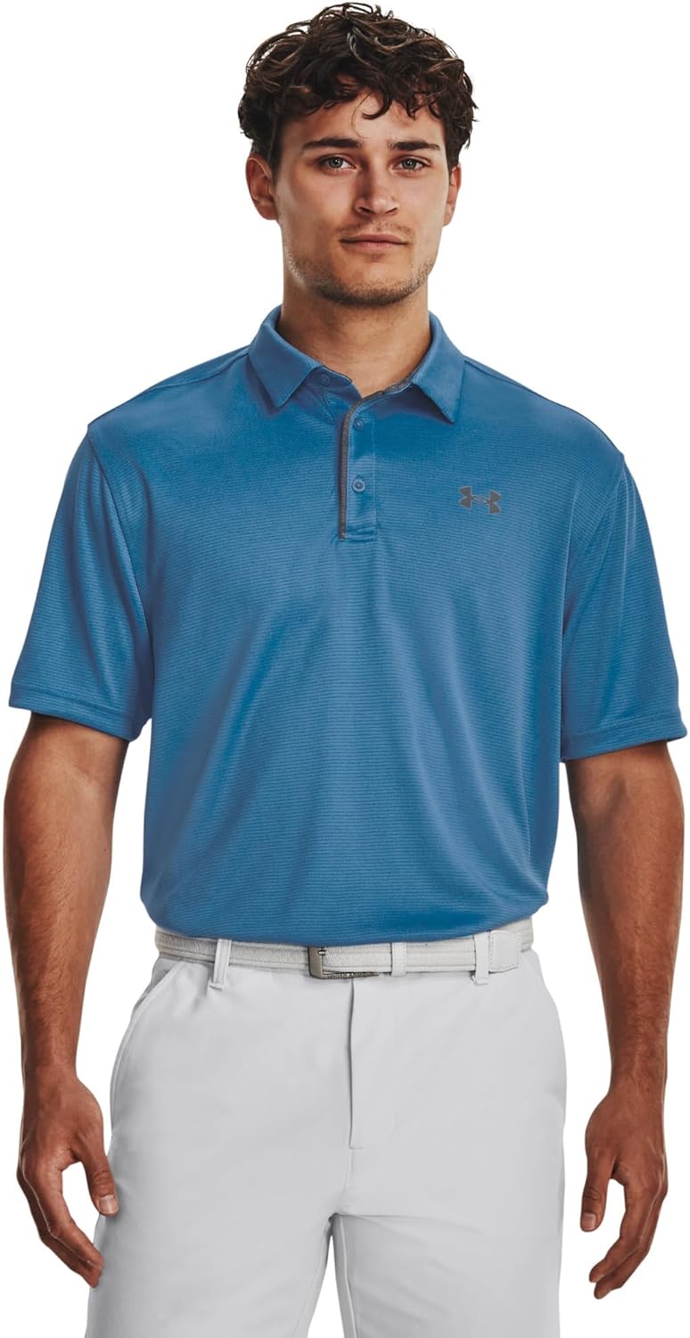 Under Armour Men's Tech Golf Polo - Soft, Light & Breathable