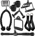 Solid Cable Machine Attachment Set - Versatile Home Gym Cable Kit