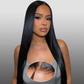 Wear and Go Glueless Wigs Human Hair 6x4 Lace Front 24in - Ready