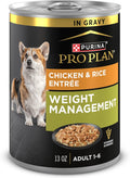 Purina Pro Plan Weight Management Wet Dog Food - Chicken & Rice