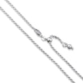 Sterling Silver Diamond-Cut Rope Chain 1.1mm-2.5mm - Classic Sparkle