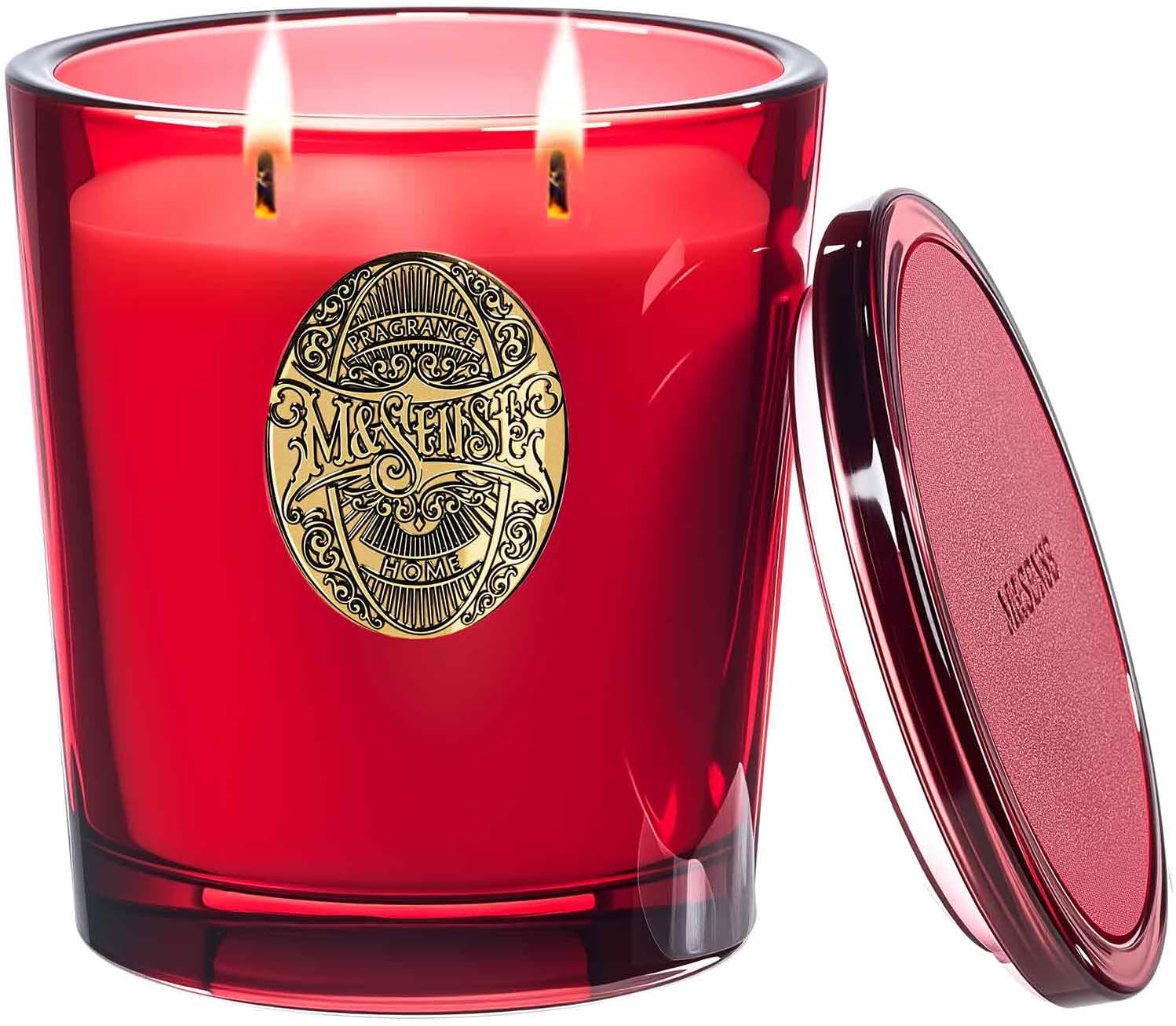 Large Two-Wick Strong Soy Candle for Relaxation and Gifting