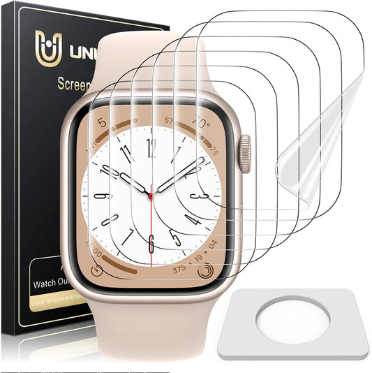6 Pack Apple Watch 40mm Screen Protectors - Anti-Scratch & Bubble-Free