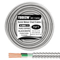 75ft 8/2 Metal Clad MC Cable with Ground - Heavy Duty 8 AWG