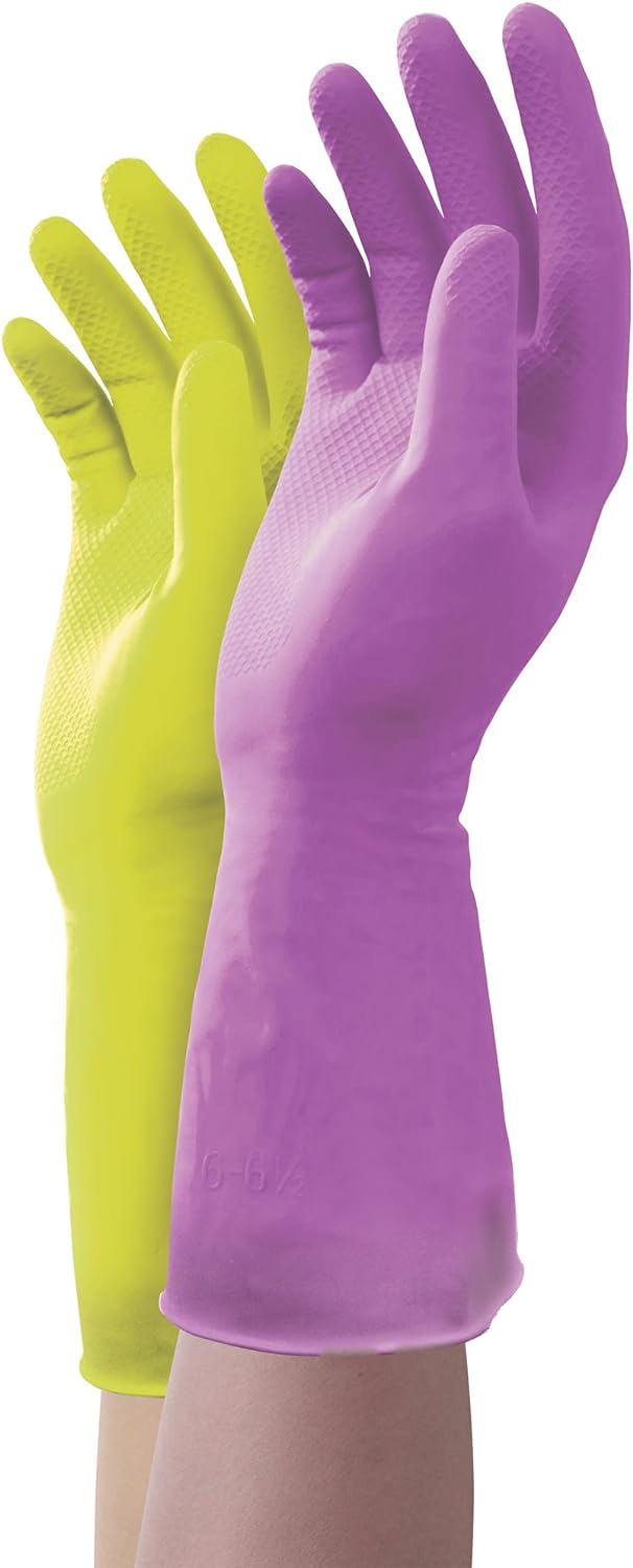 Mr. Clean Small Non-Slip Latex Gloves