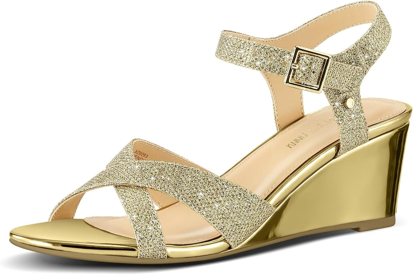 Wendy Low Wedge Sandals for Women - Casual Summer Style