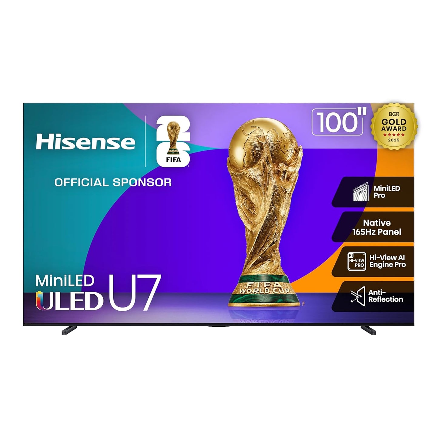 Hisense 100 U7 Mini-LED ULED 4K UHD Gaming Smart TV Review