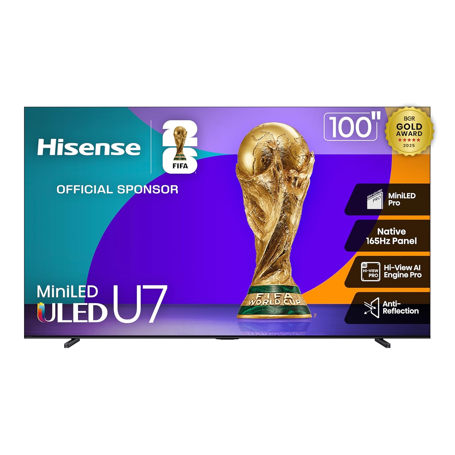 Hisense 100 U7 Mini-LED ULED 4K UHD Gaming Smart TV Review