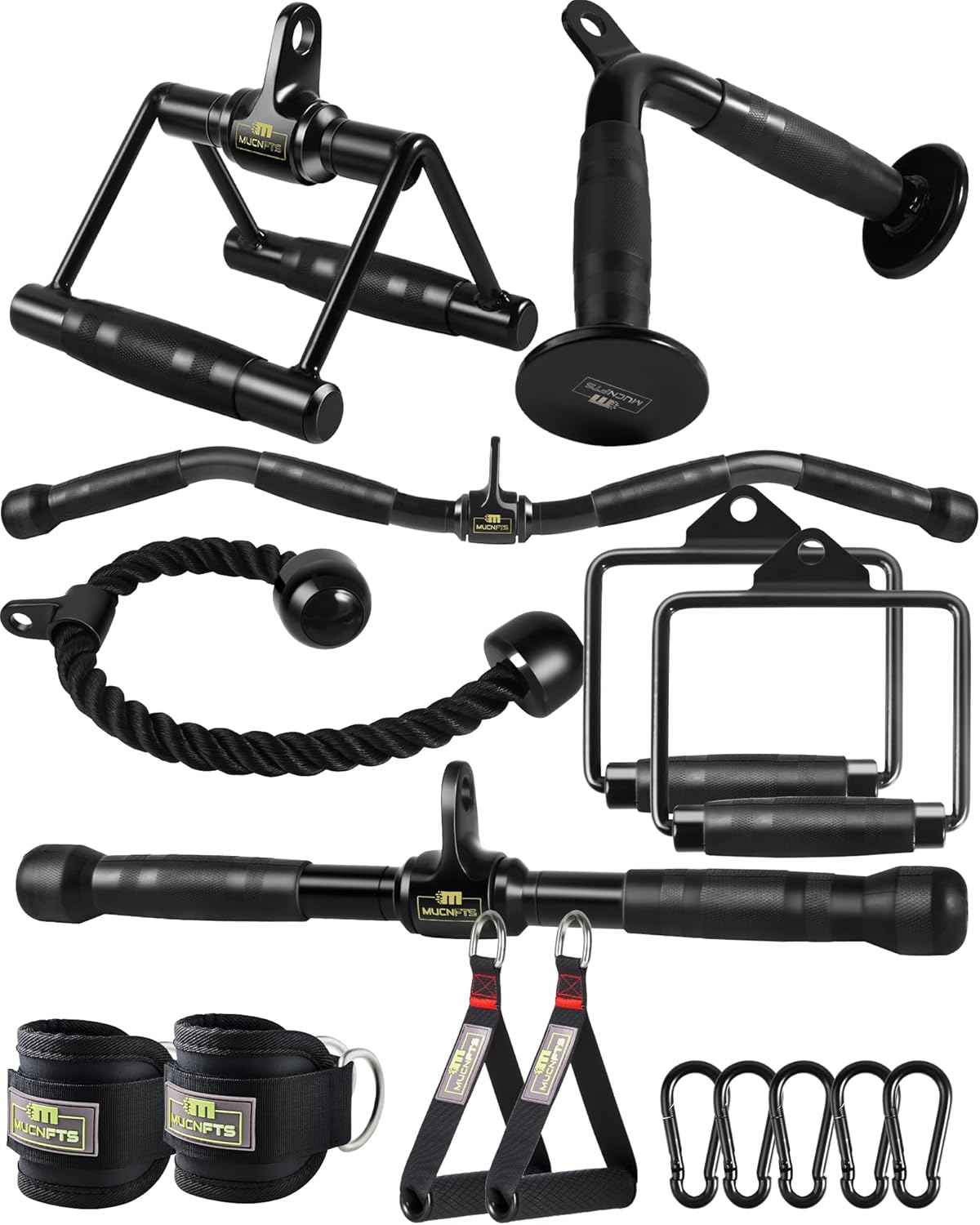 Heavy-Duty Cable Machine Accessories for Home Gym Workouts