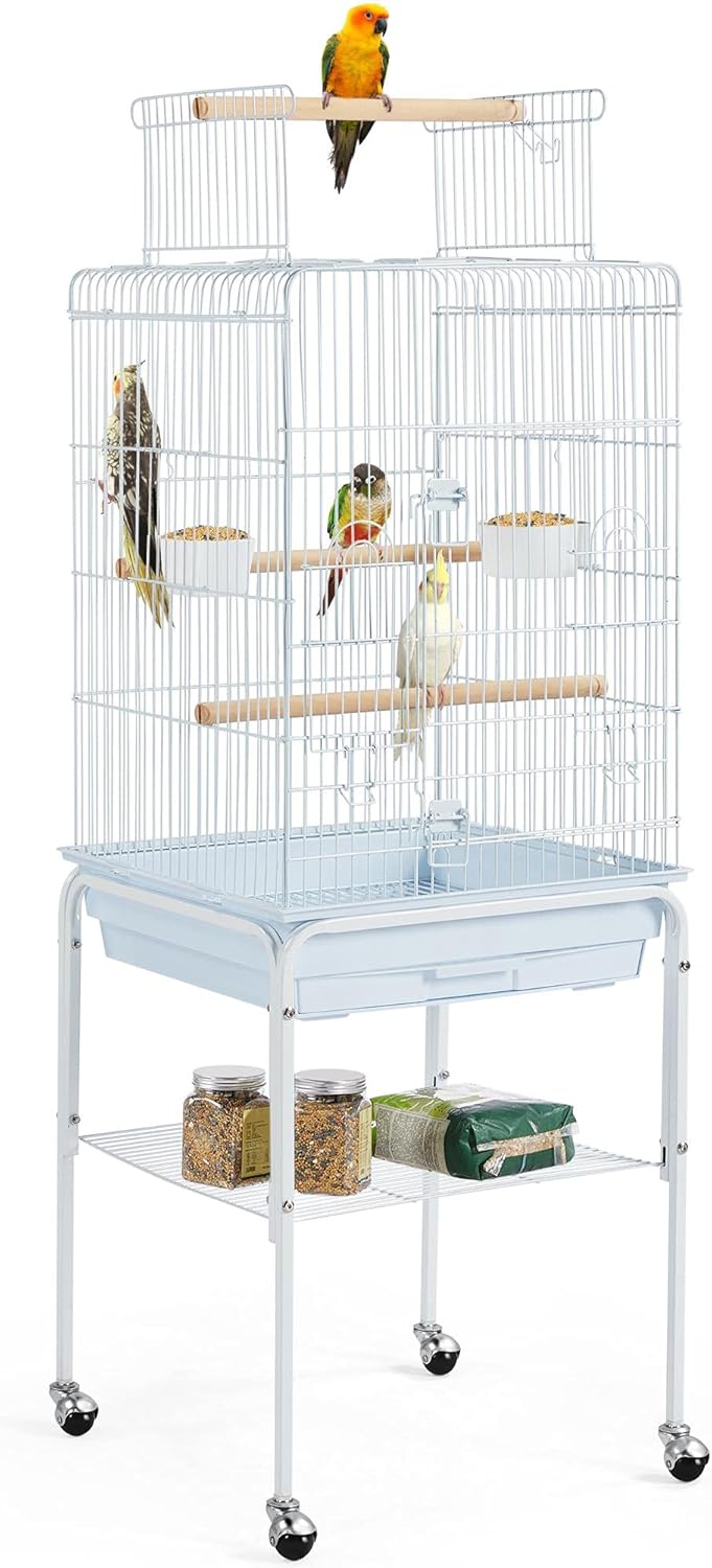 Yaheetech Play Open Top Parrot Bird Cages for Small Birds