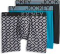 Men's ActiveStretch 7ft Long Leg Boxer Brief 3-Pack - Comfortable Fit
