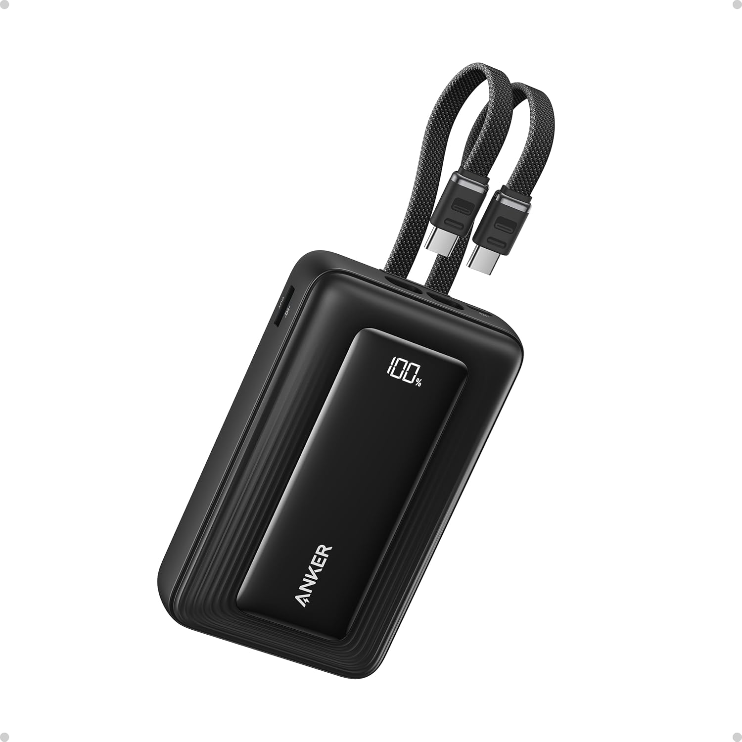 Anker Zolo Power Bank 20,000mAh with Fast Charging Cables