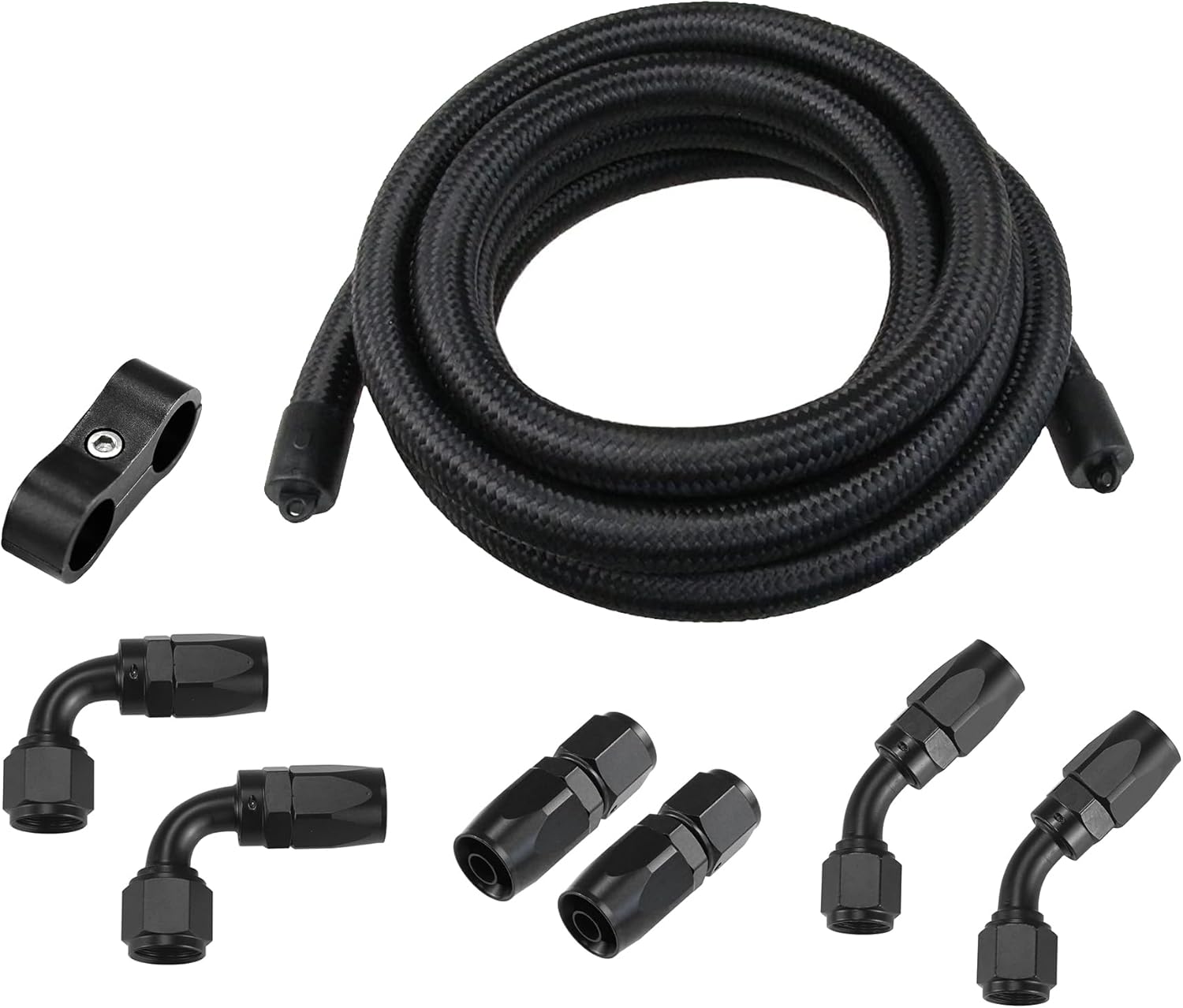 Ucreative 8AN CPE Fuel Hose Line Fitting Kit for Performance