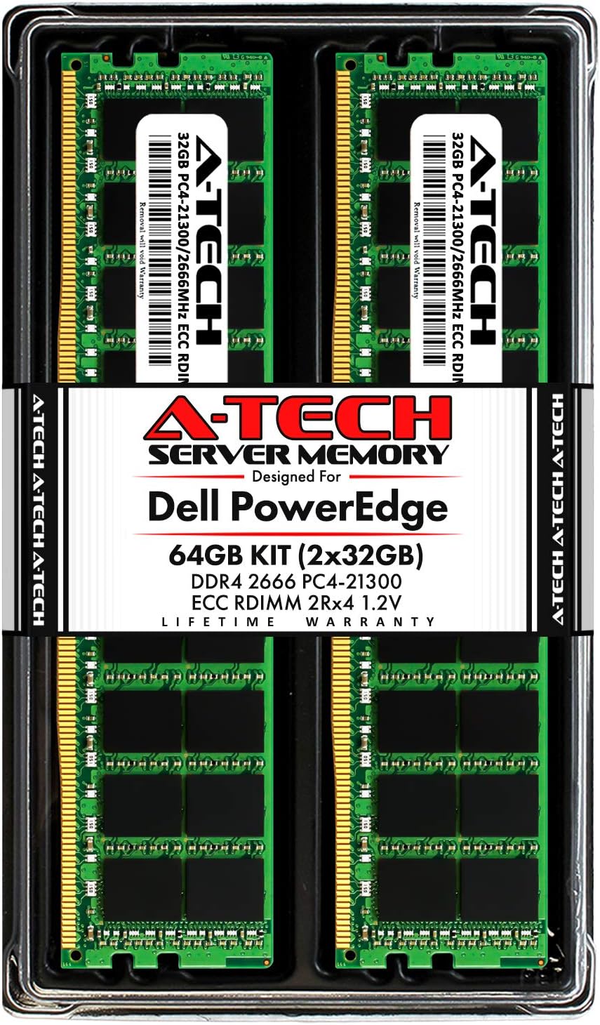 64GB A-Tech Memory Upgrade for Dell PowerEdge Servers