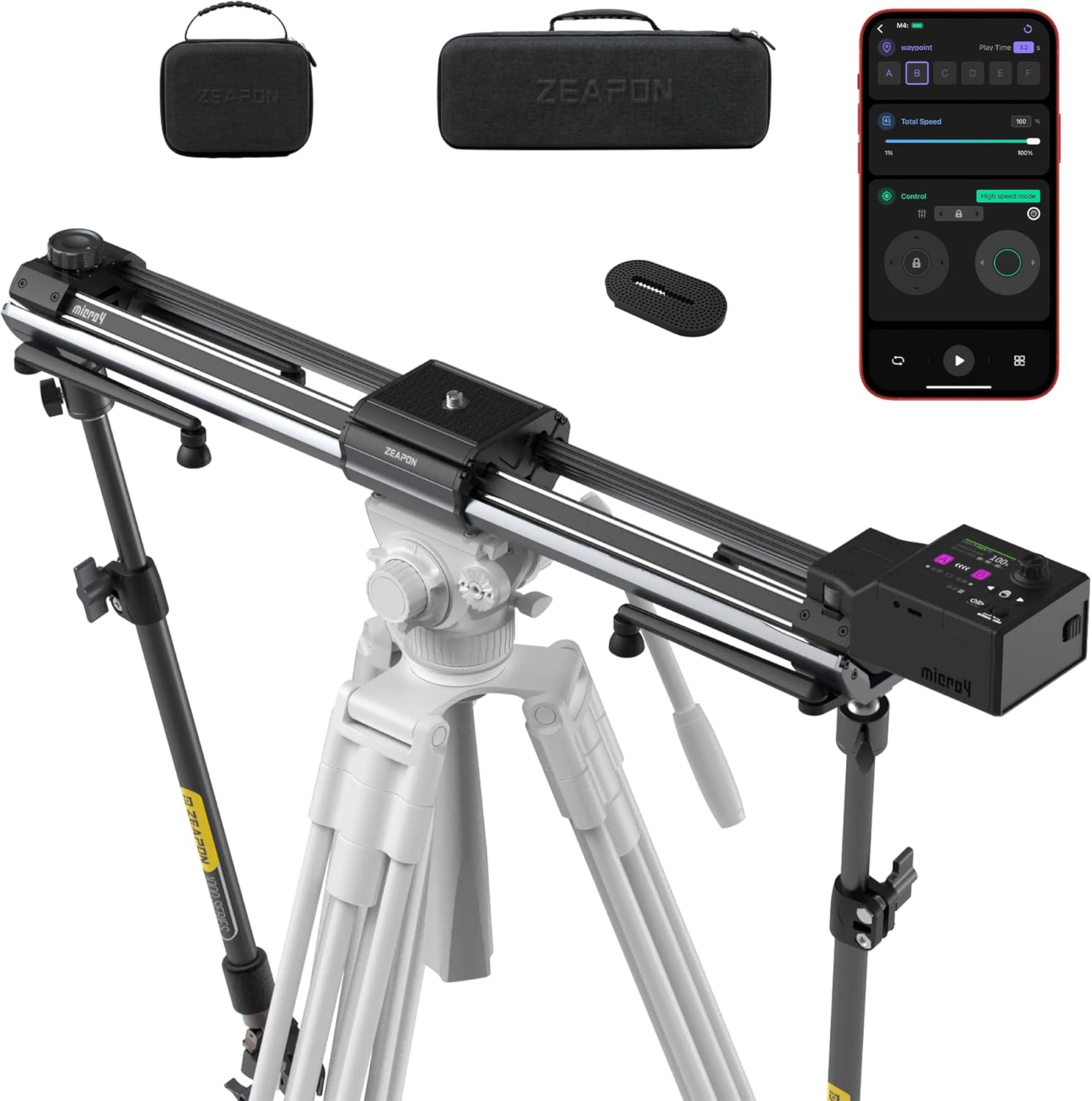 Zeapon Micro4 E1000 Double Distance Motorized Camera Slider