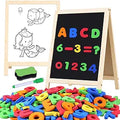 Magnetic Letters and Numbers Easel Set - ABC Learning Board for Kids