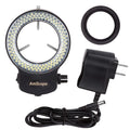 AmScope 144-LED Intensity-Adjustable Ring Light - Shadow-Free